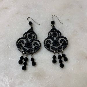 Black Chandelier Tarina Tarantino Earrings
